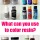 What can you use to color resin?