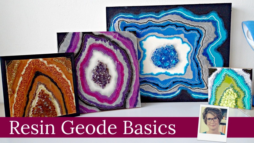 How to make resin geodes class